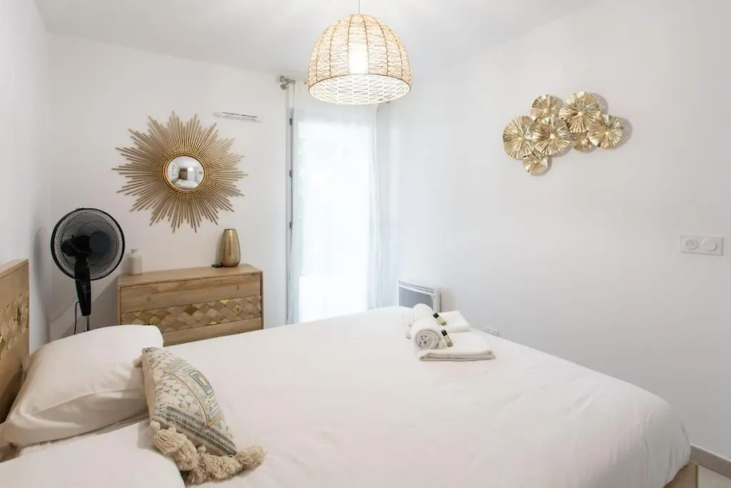 A12 - 1 Bdr Centre Train Station 5 Min Sea - Ac, Parking & Terrace Apartment Antibes